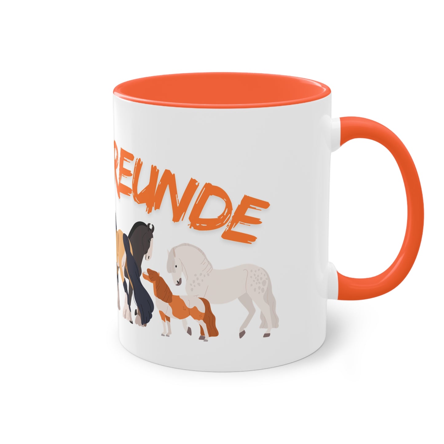 Kindertasse „Pferdefreunde“
