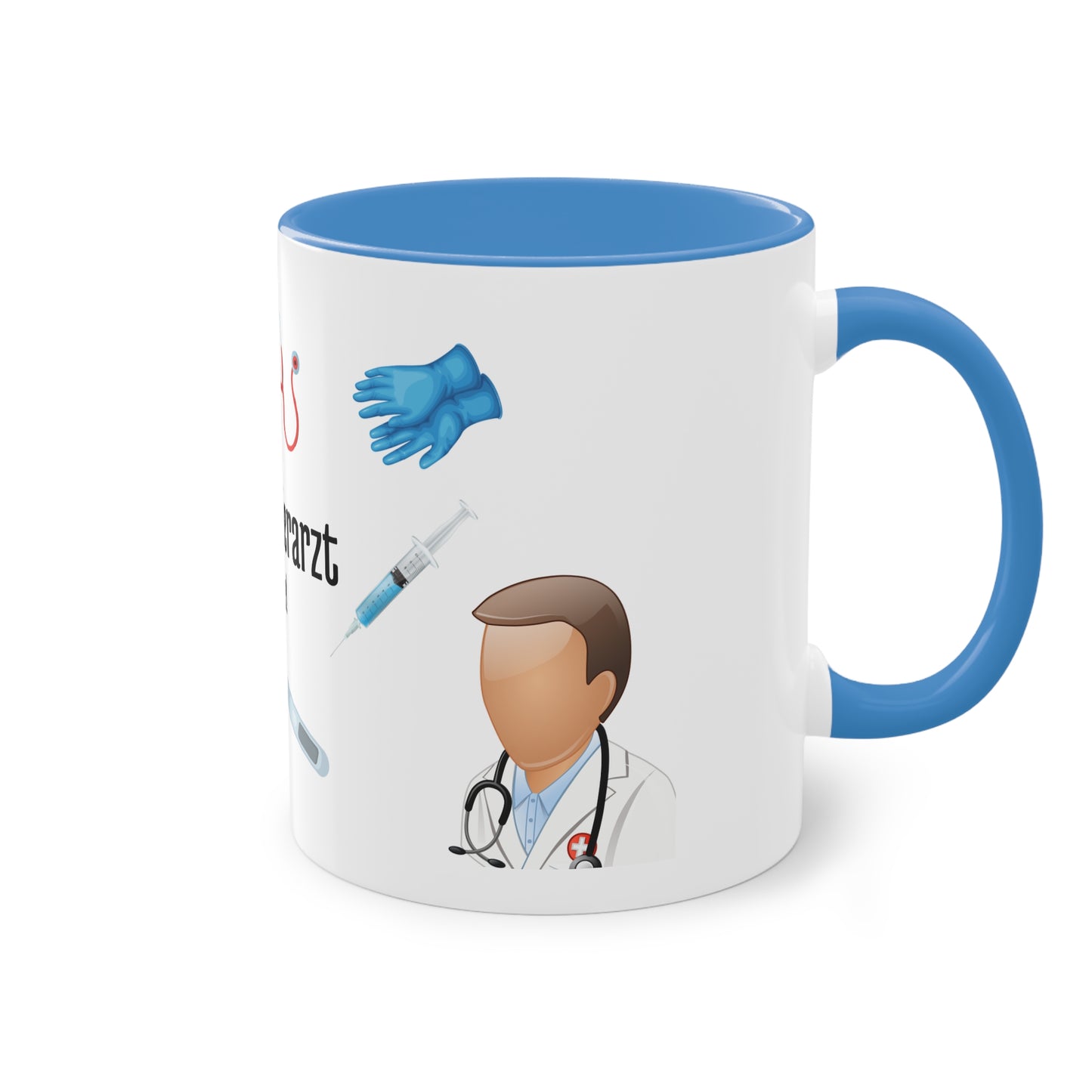 Tasse "Bester Tierarzt" zweifarbig