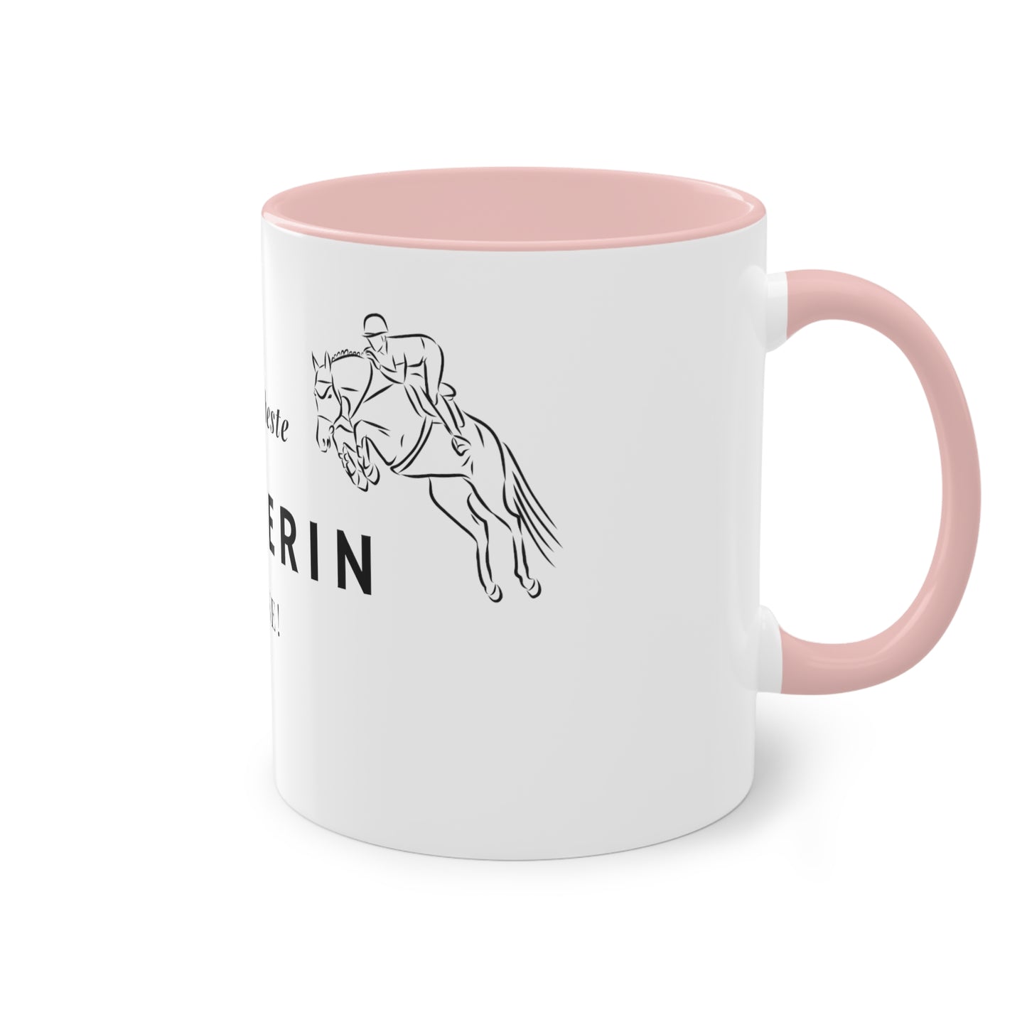 "Danke-Tasse" Trainerin zweifarbig