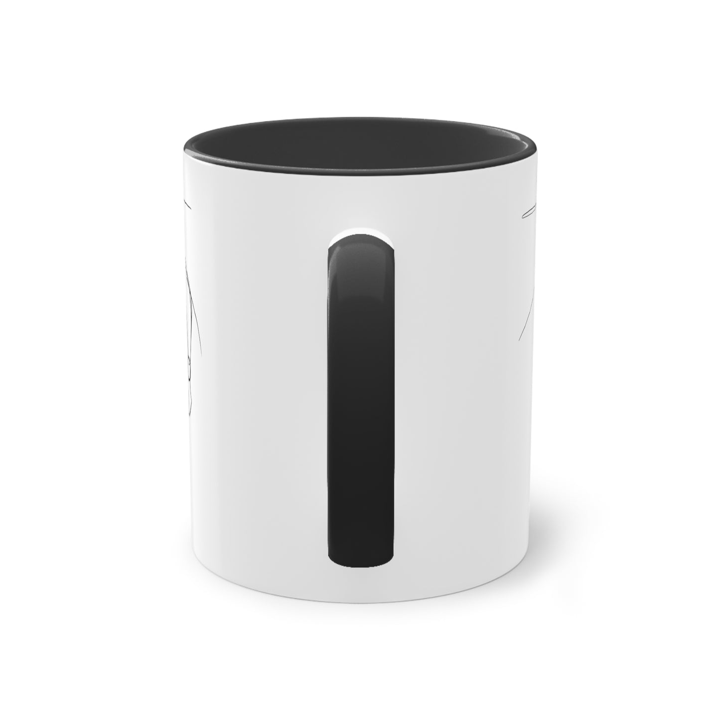 Tasse "Western Schwestern" zweifarbig