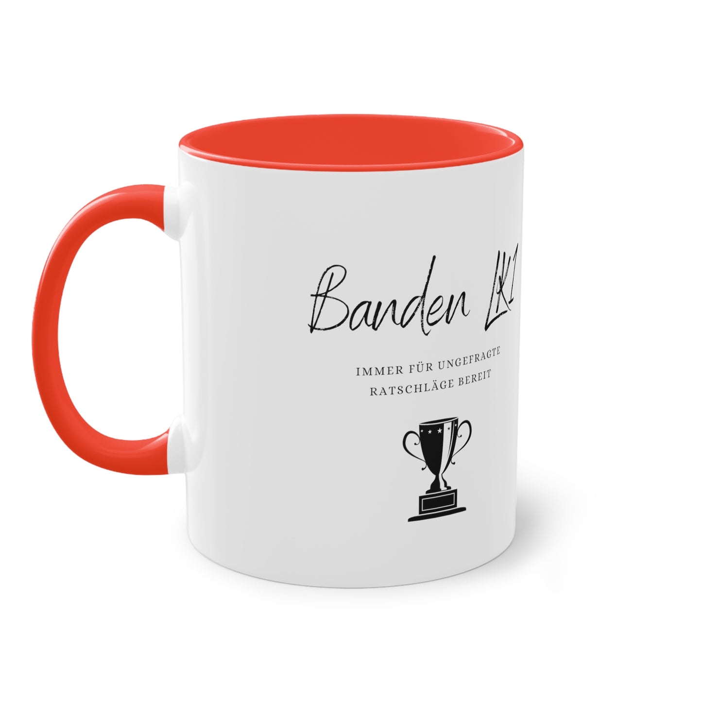 Tasse "Banden LK1" zweifarbig 0,33l