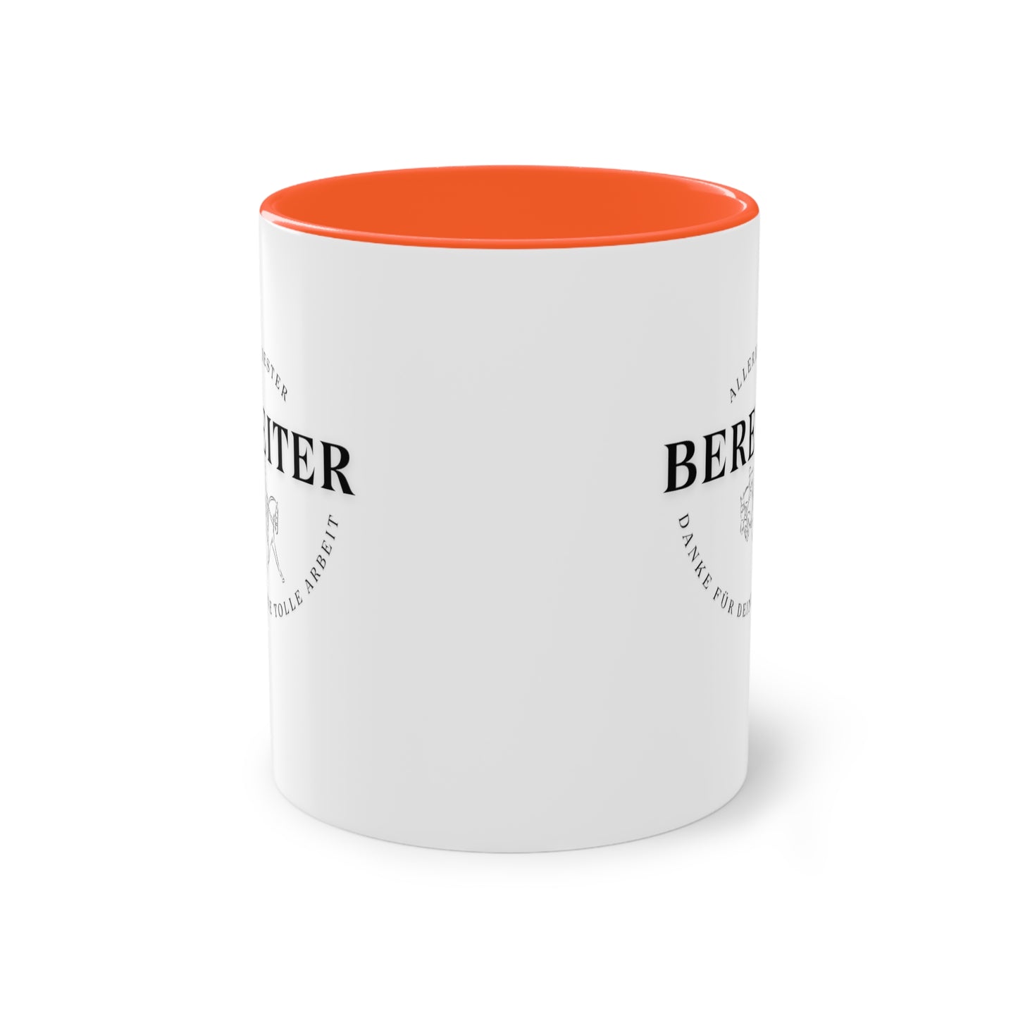 "Danke-Tasse" Bereiter zweifarbig 0,33l