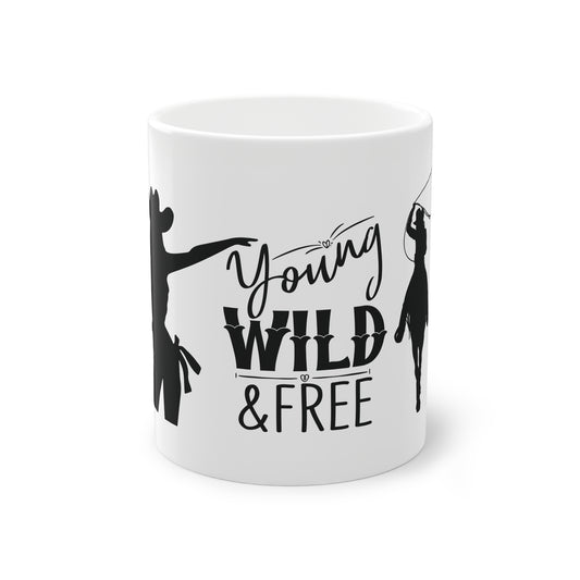 Tasse "Young, Wild & Free" 0,33l