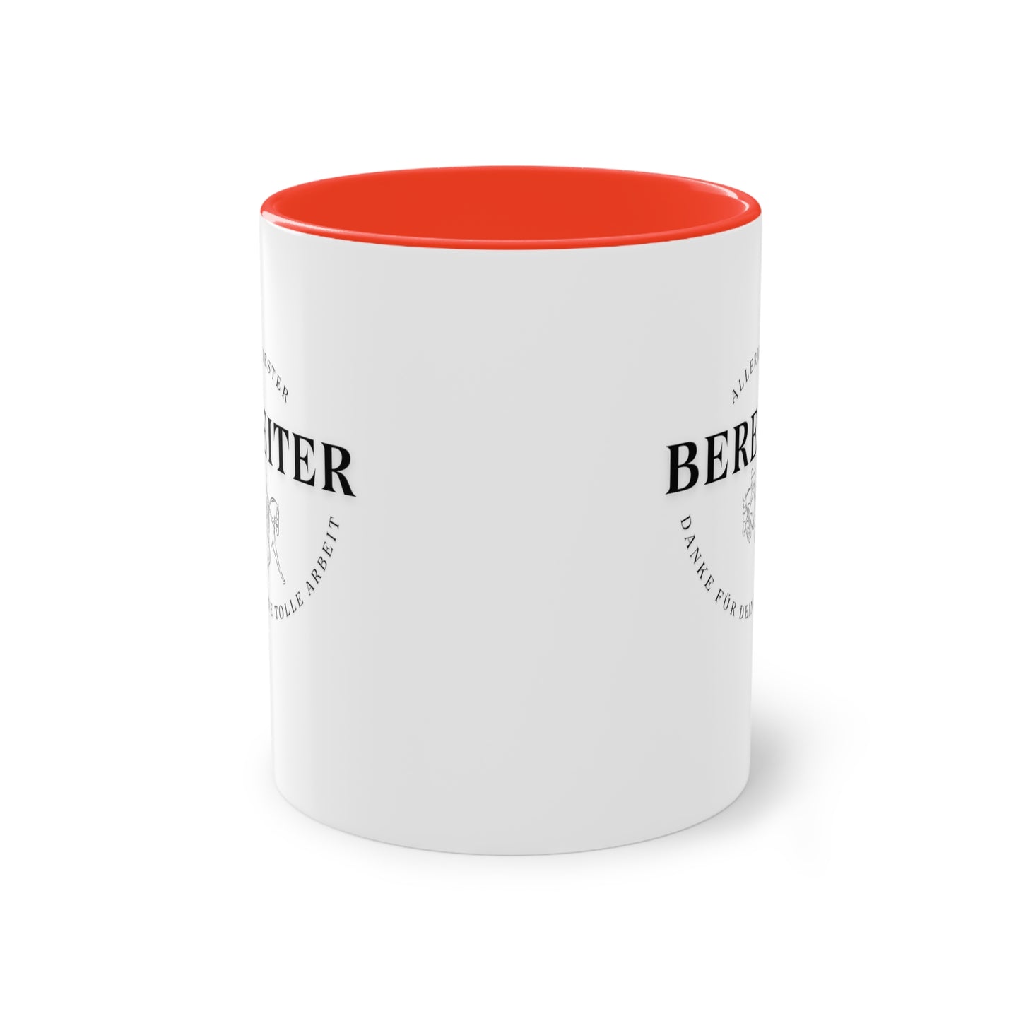 "Danke-Tasse" Bereiter zweifarbig 0,33l