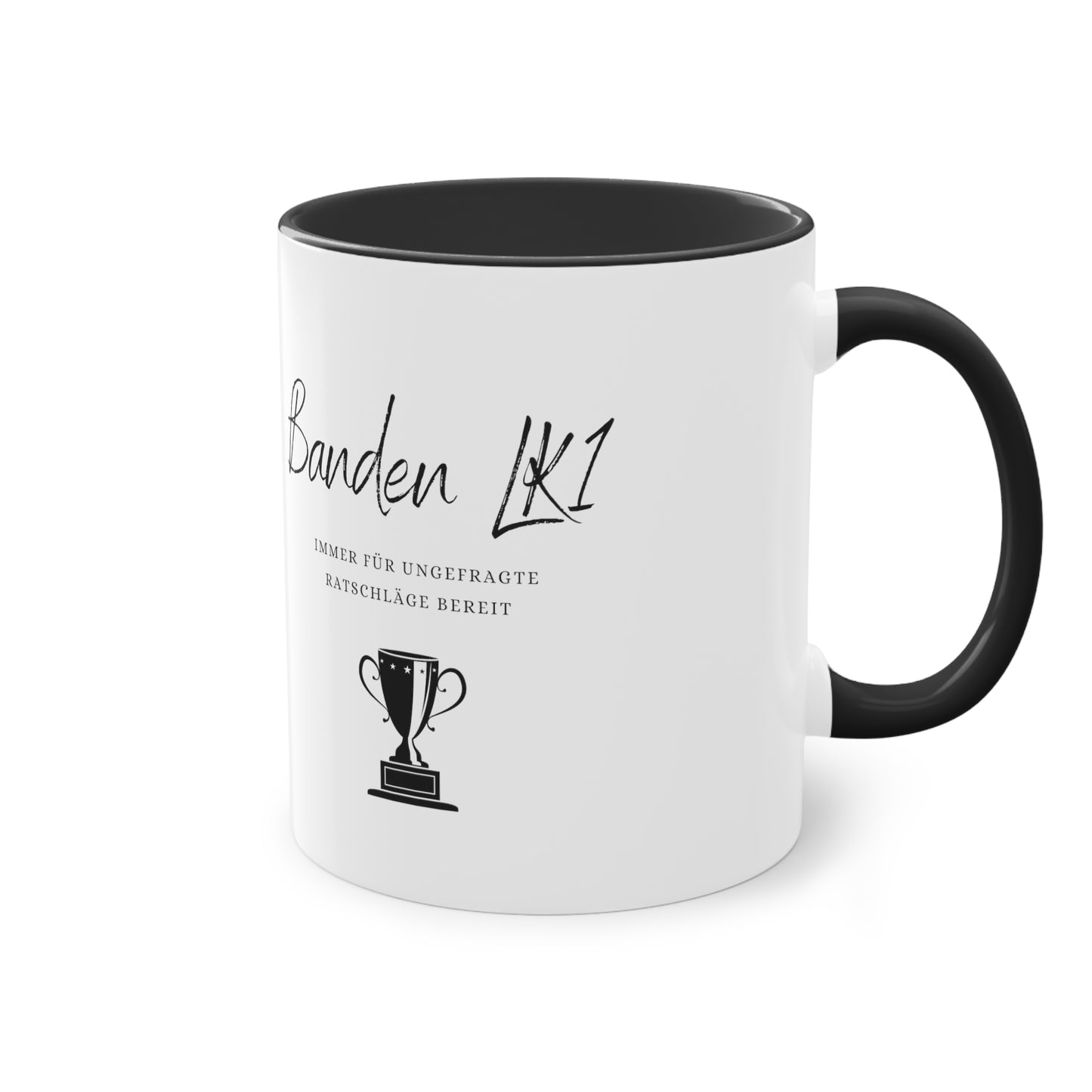 Tasse "Banden LK1" zweifarbig 0,33l