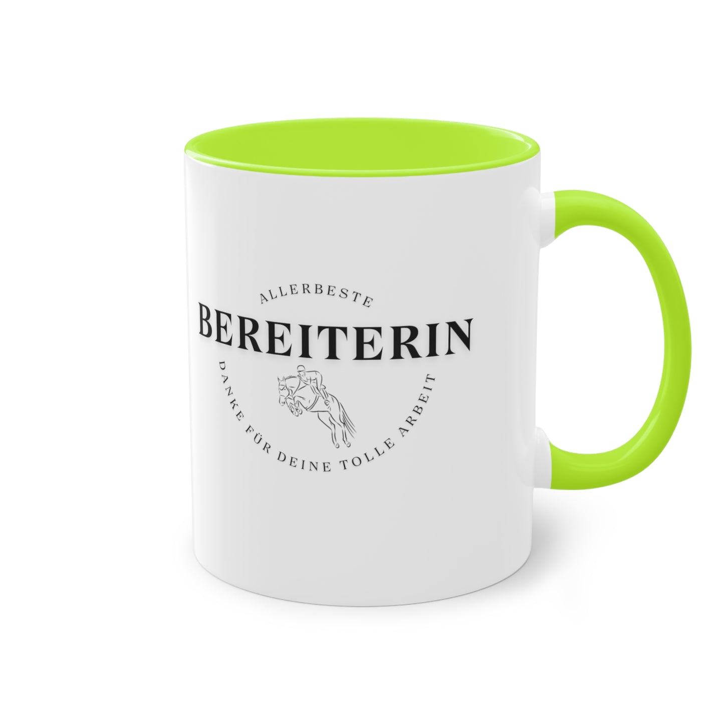 "Danke-Tasse" Bereiterin zweifarbig 0,33l