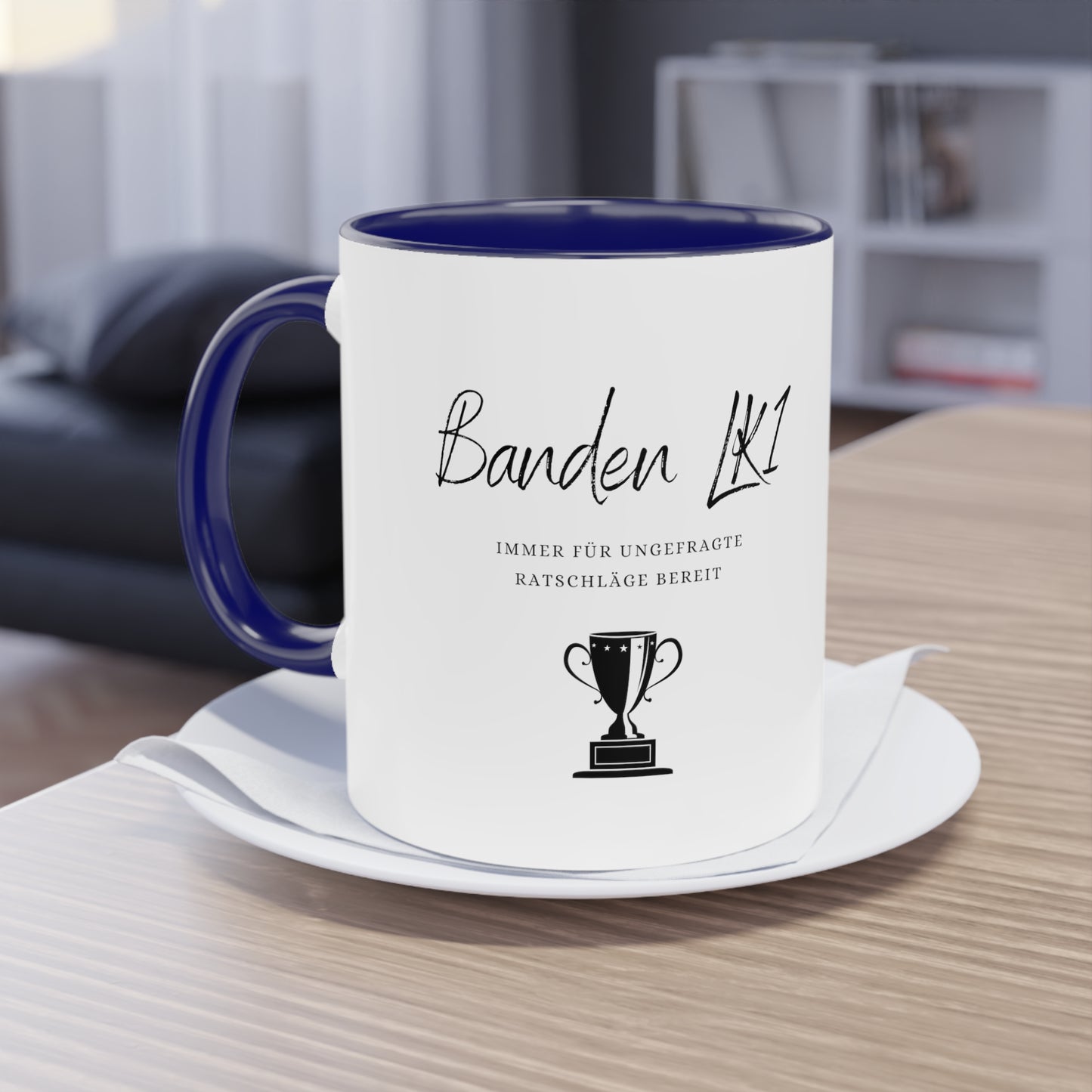 Tasse "Banden LK1" zweifarbig 0,33l