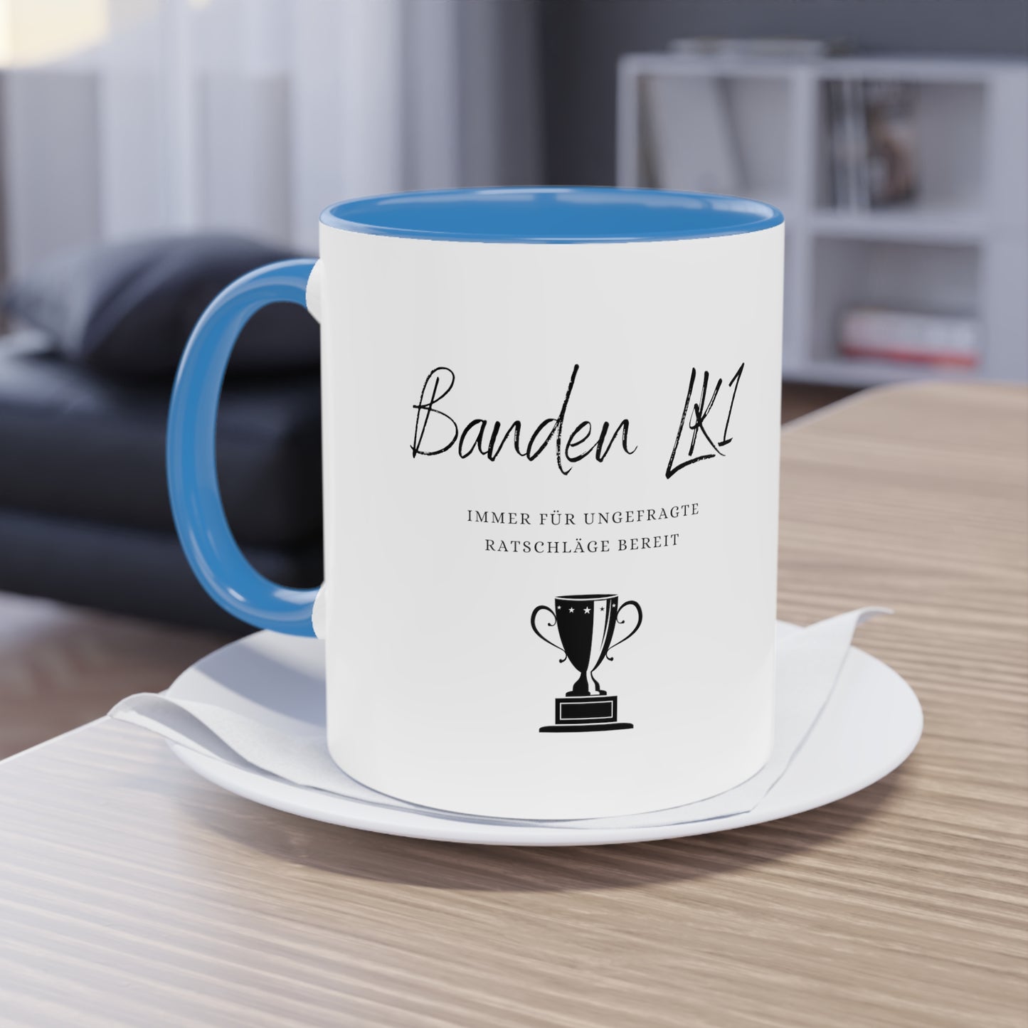 Tasse "Banden LK1" zweifarbig 0,33l