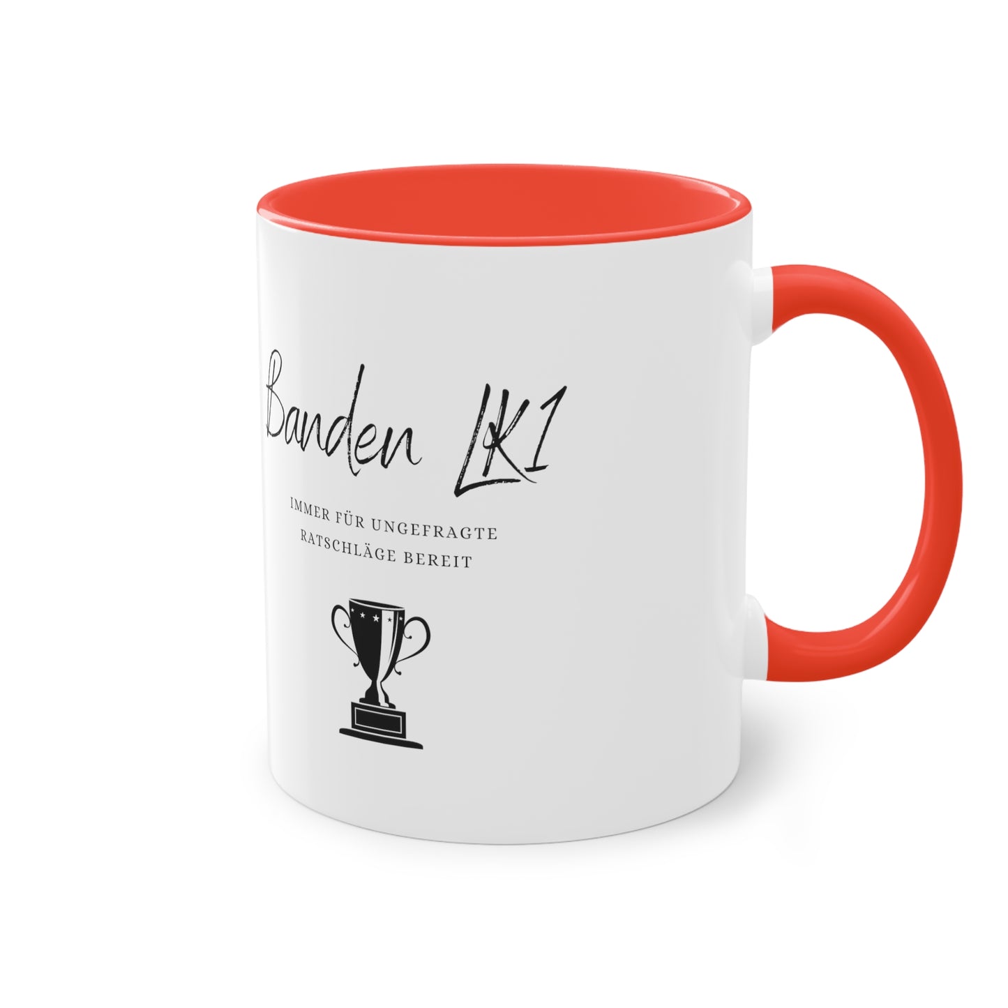 Tasse "Banden LK1" zweifarbig 0,33l