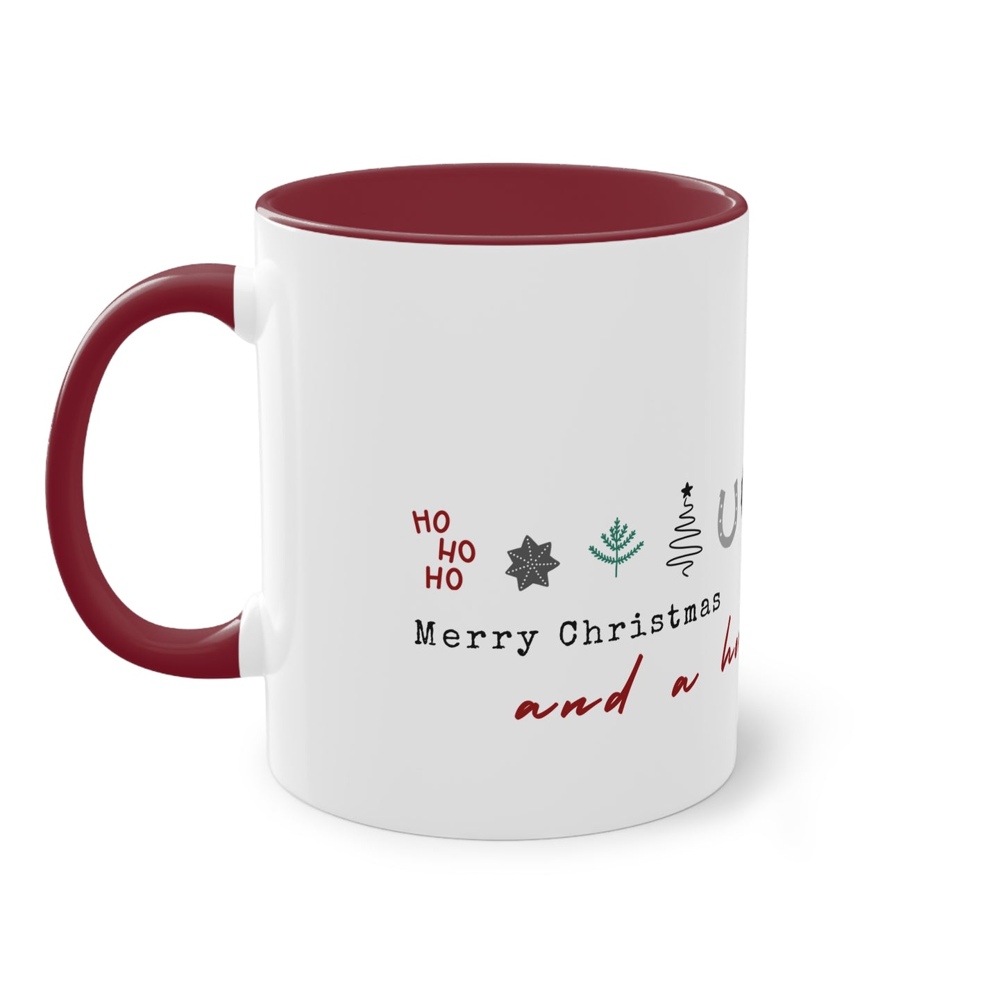 Weihnachtstasse „horsey new year“