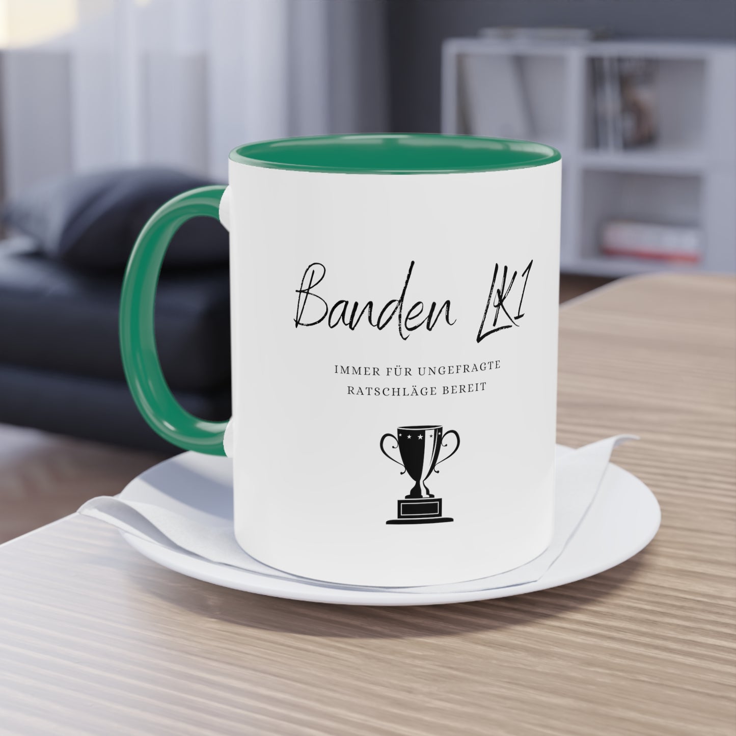 Tasse "Banden LK1" zweifarbig 0,33l