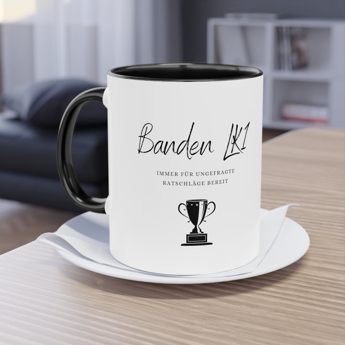 Tasse "Banden LK1" zweifarbig 0,33l