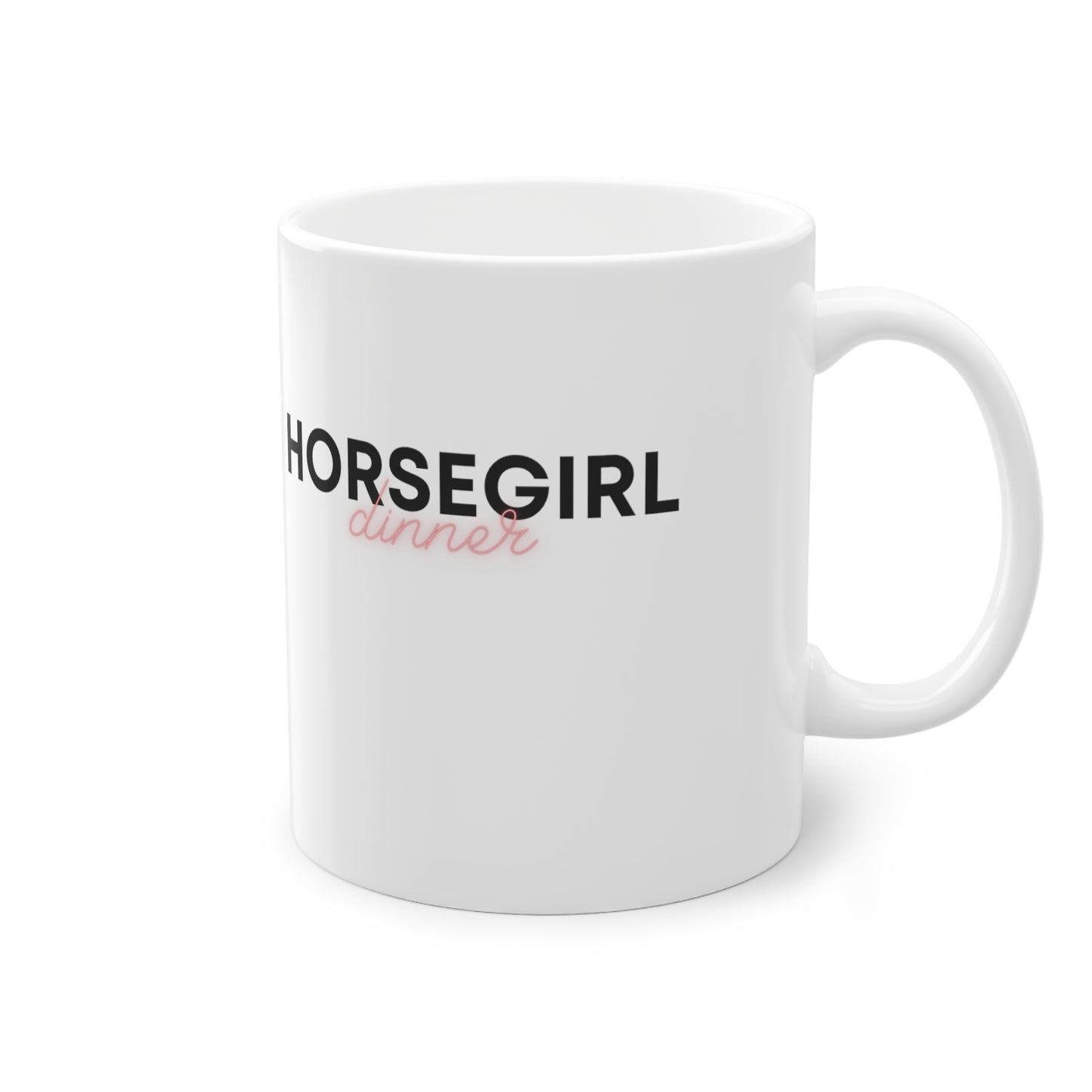 "Horsegirl dinner" Sekt-Tasse 0,33l