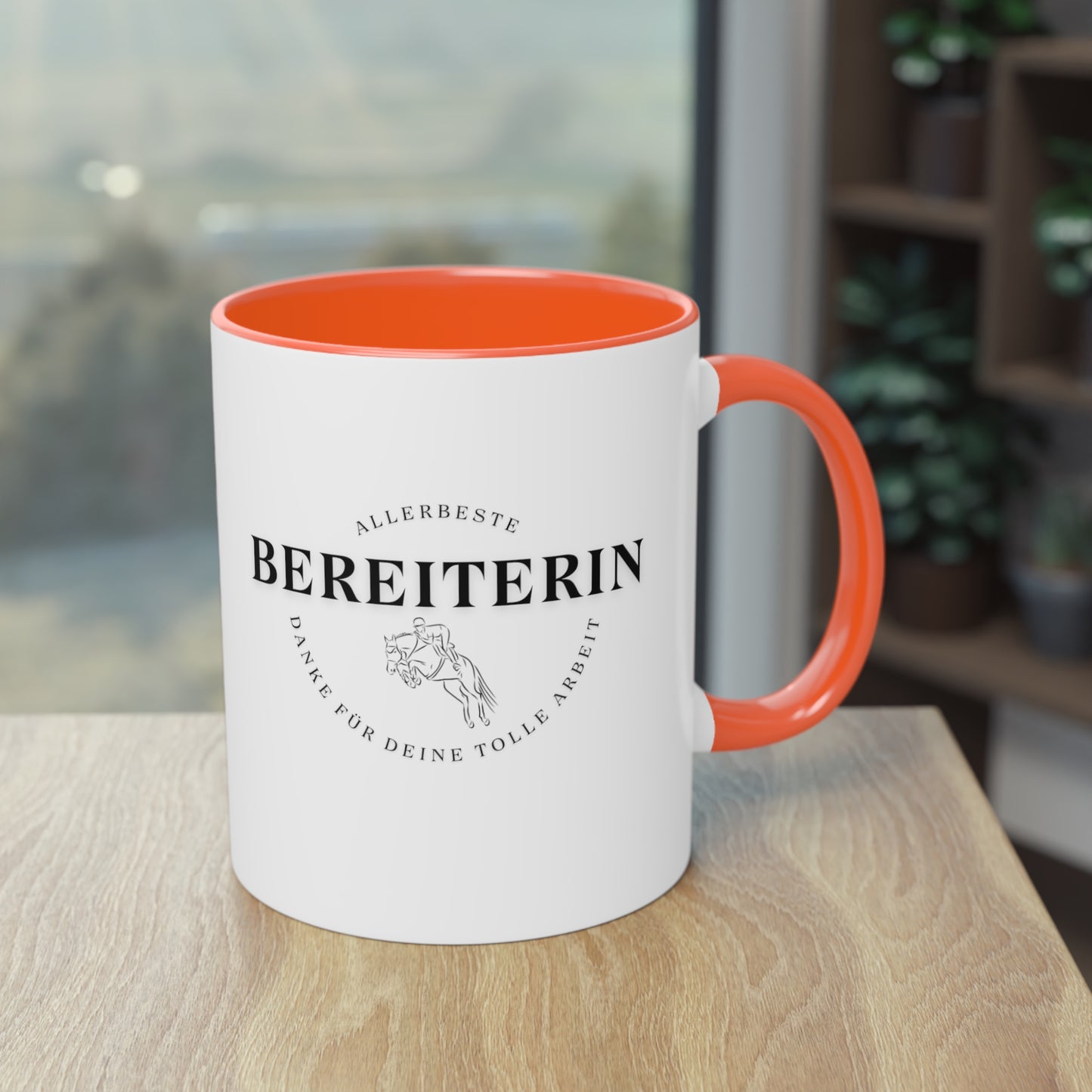 "Danke-Tasse" Bereiterin zweifarbig 0,33l