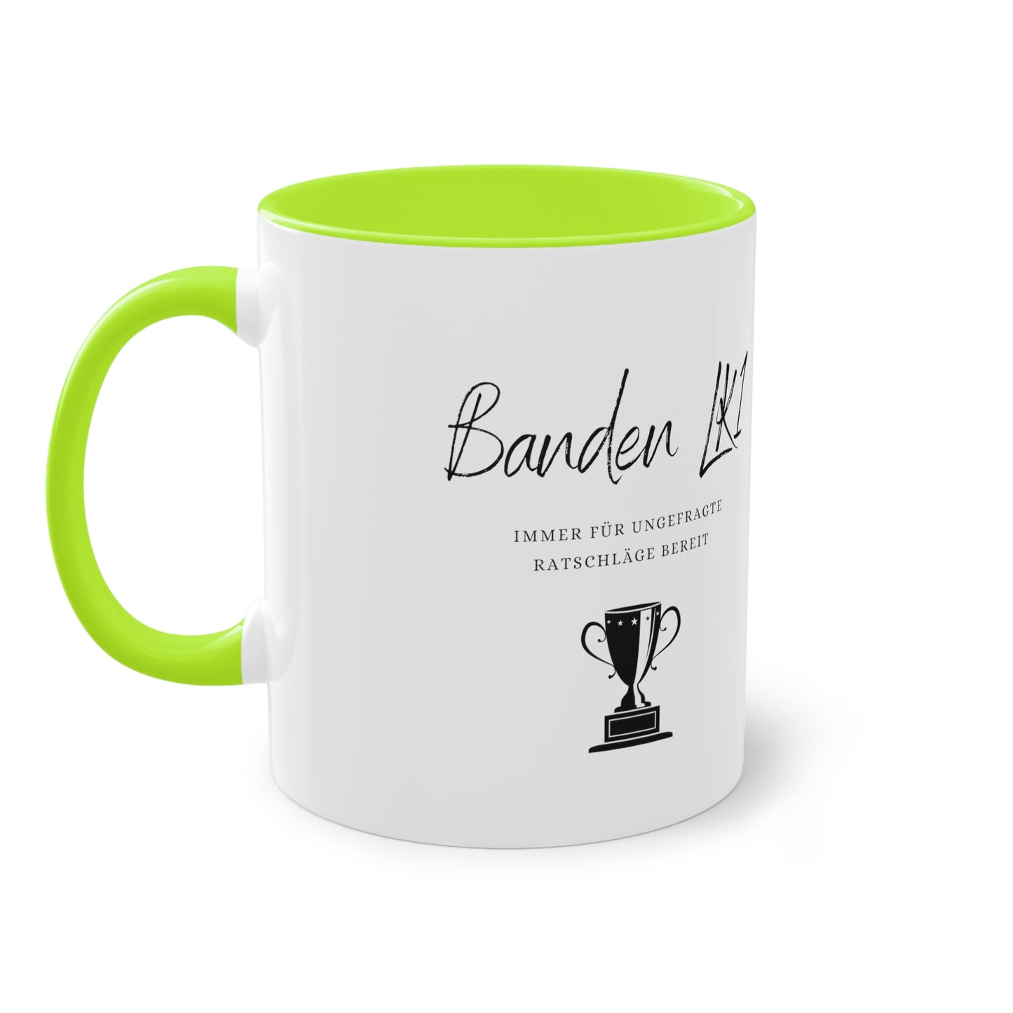 Tasse "Banden LK1" zweifarbig 0,33l