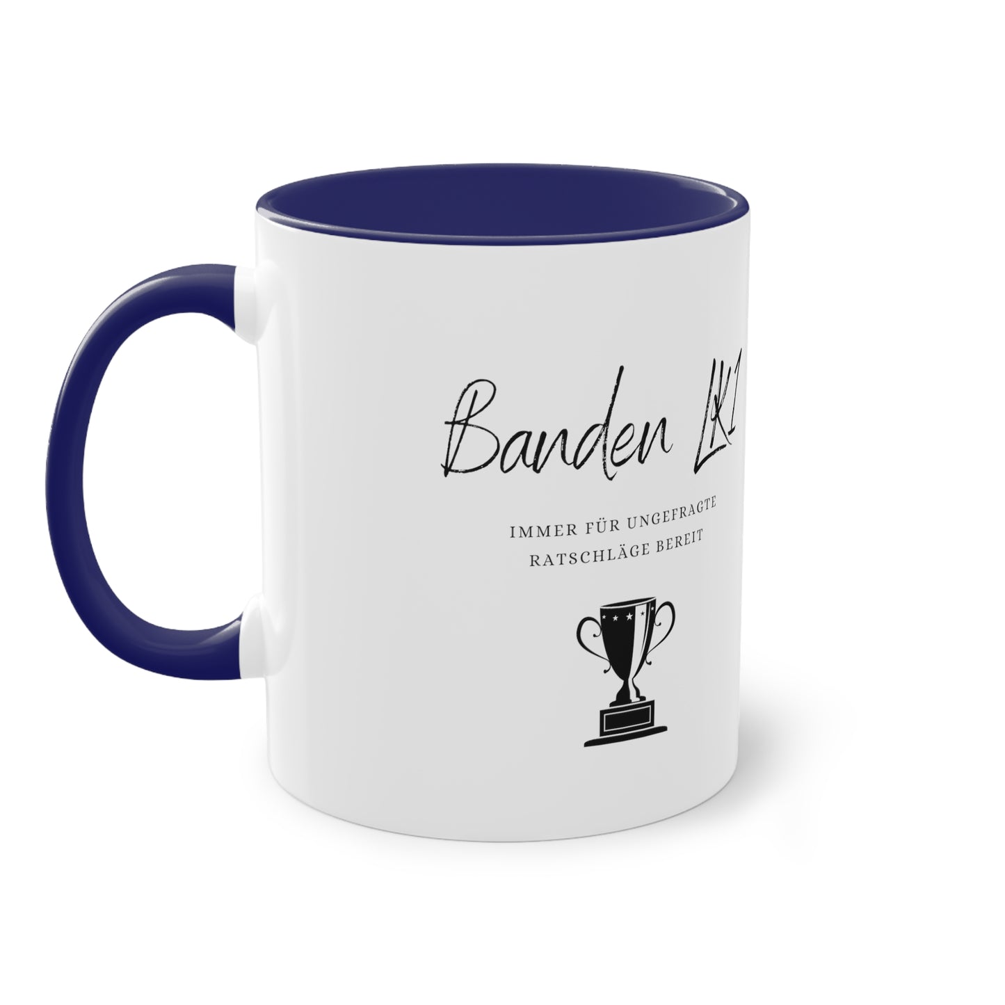 Tasse "Banden LK1" zweifarbig 0,33l