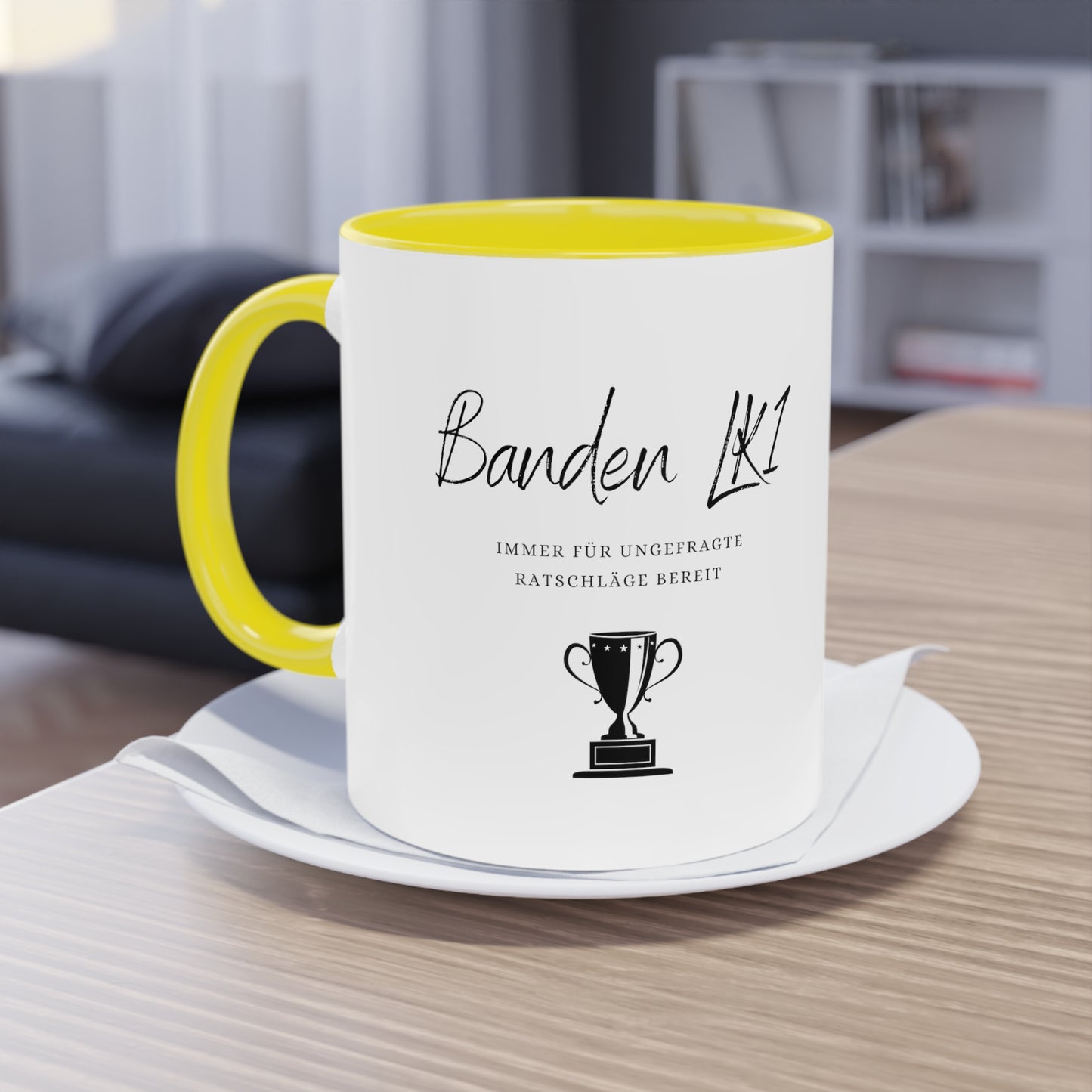 Tasse "Banden LK1" zweifarbig 0,33l