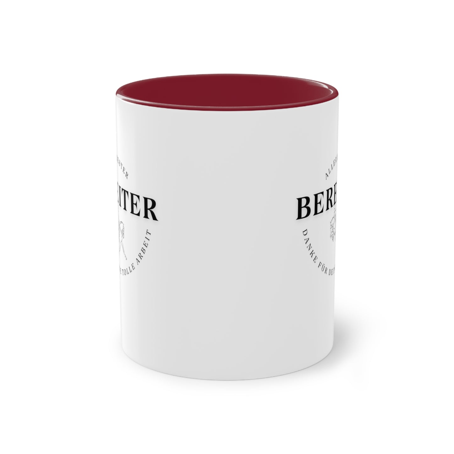 "Danke-Tasse" Bereiter zweifarbig 0,33l