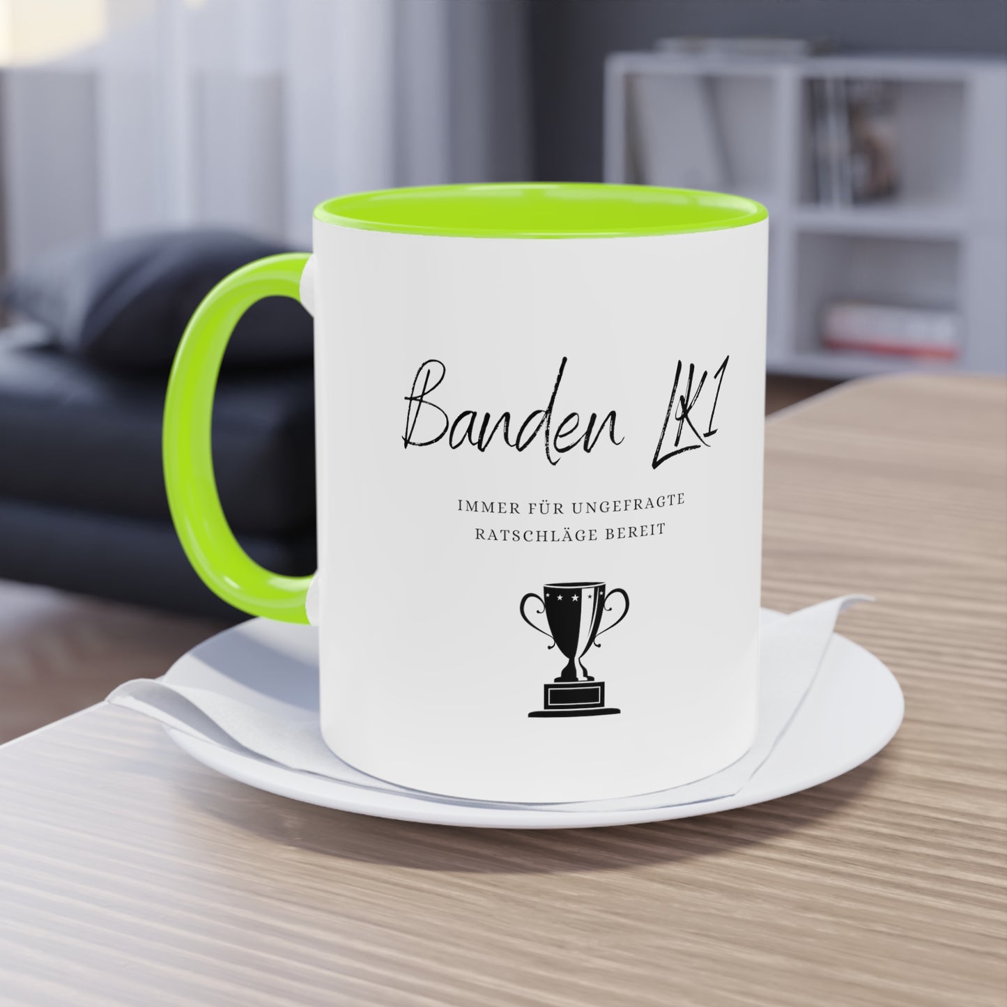 Tasse "Banden LK1" zweifarbig 0,33l