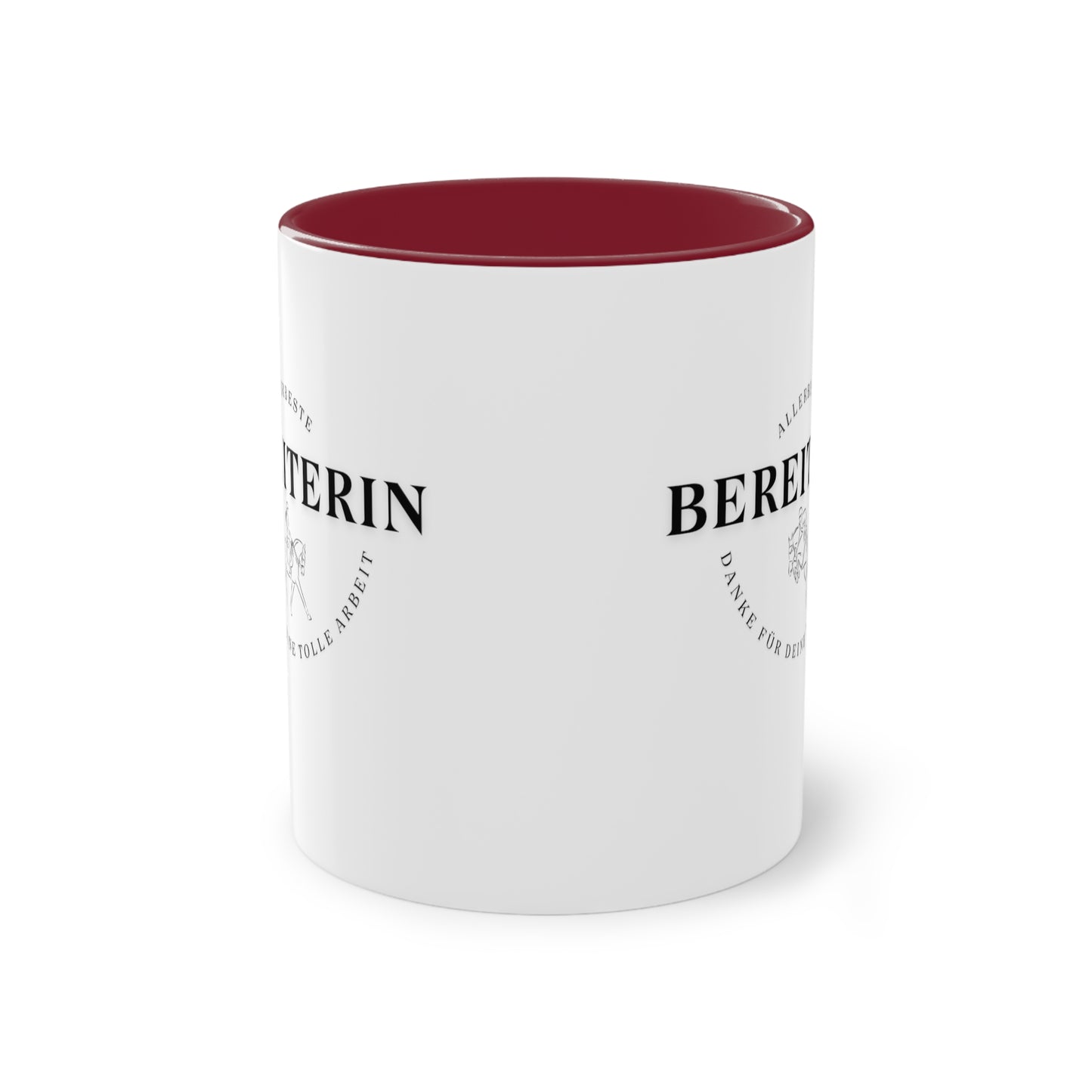 "Danke-Tasse" Bereiterin zweifarbig 0,33l