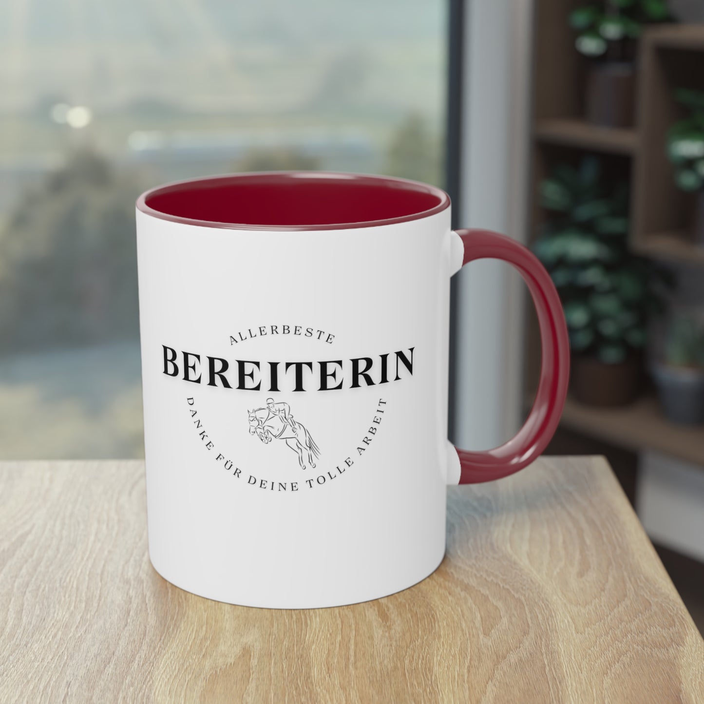 "Danke-Tasse" Bereiterin zweifarbig 0,33l